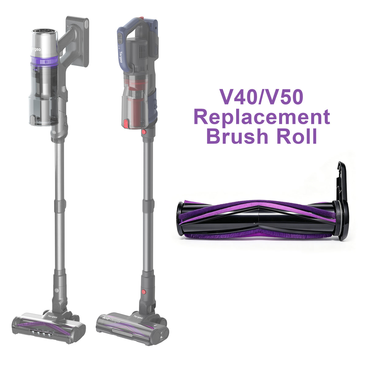 Tergeo V40/V50 Anti-Tangle Brush Roll