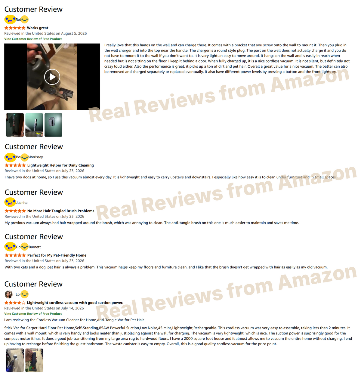 Tergeo V50 Cordless Vacuum